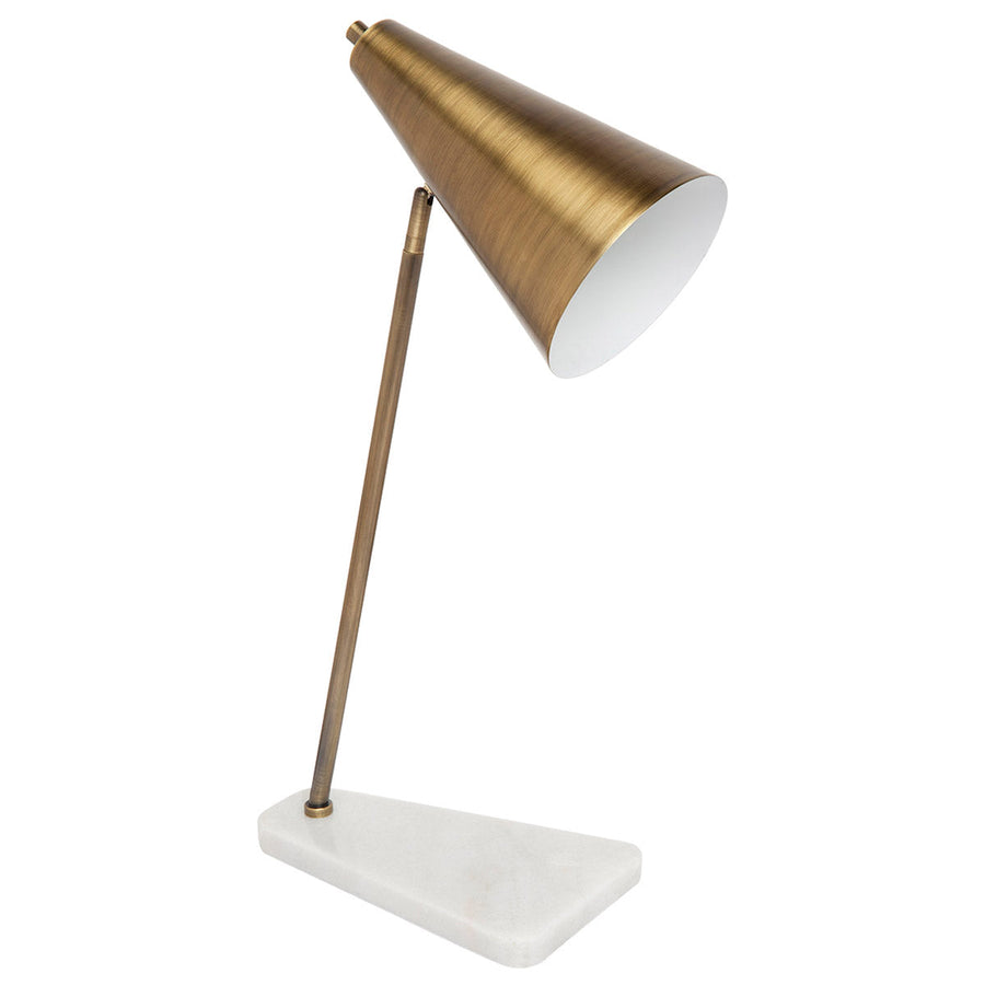 Cafe Lighting JAGGAR - Marble Task Desk And Table Lamp-Cafe Lighting-Ozlighting.com.au