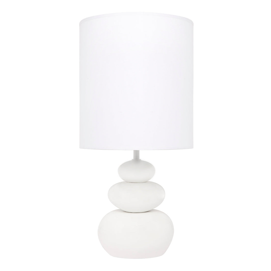 Cafe Lighting KOA - White Matt Ceramic Table Lamp-Cafe Lighting-Ozlighting.com.au