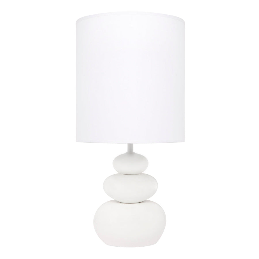 Cafe Lighting KOA - White Matt Ceramic Table Lamp-Cafe Lighting-Ozlighting.com.au