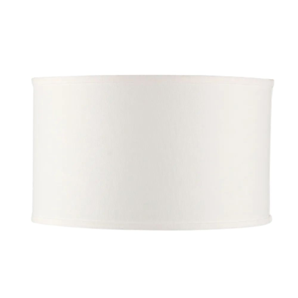 Cafe Lighting LEFT BANK - Linen Drum Lamp Shade Only - TABLE LAMP BASE/SUSPENSION REQUIRED-Cafe Lighting-Ozlighting.com.au