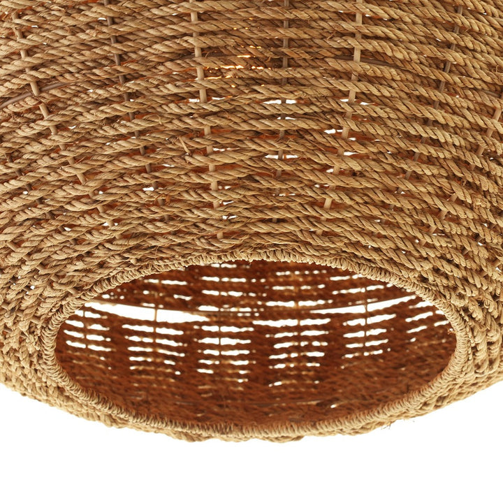 Cafe Lighting MONTEGO - 64.5cm Oval Rattan Pendant-Cafe Lighting-Ozlighting.com.au