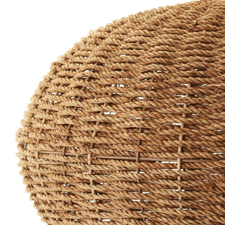 Cafe Lighting MONTEGO - 64.5cm Oval Rattan Pendant-Cafe Lighting-Ozlighting.com.au