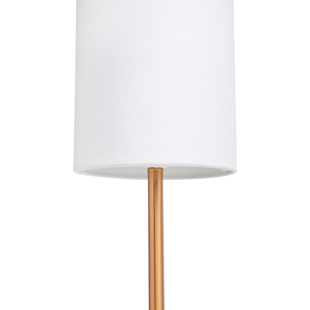 Cafe Lighting NOLA - White Marble Table Lamp-Cafe Lighting-Ozlighting.com.au