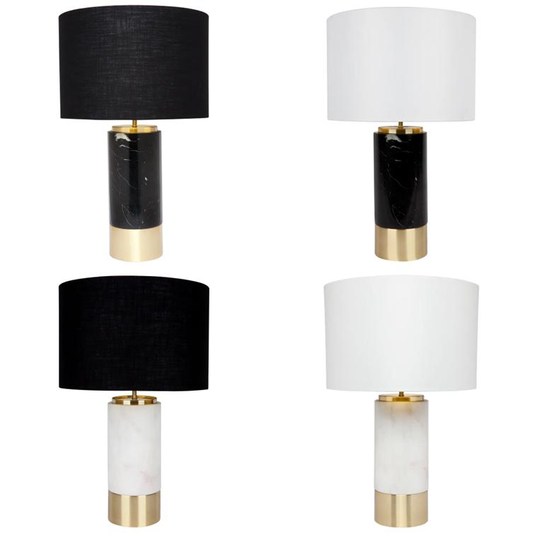 Cafe Lighting PAOLA-TL - 40W Marble Table Lamp-Cafe Lighting-Ozlighting.com.au