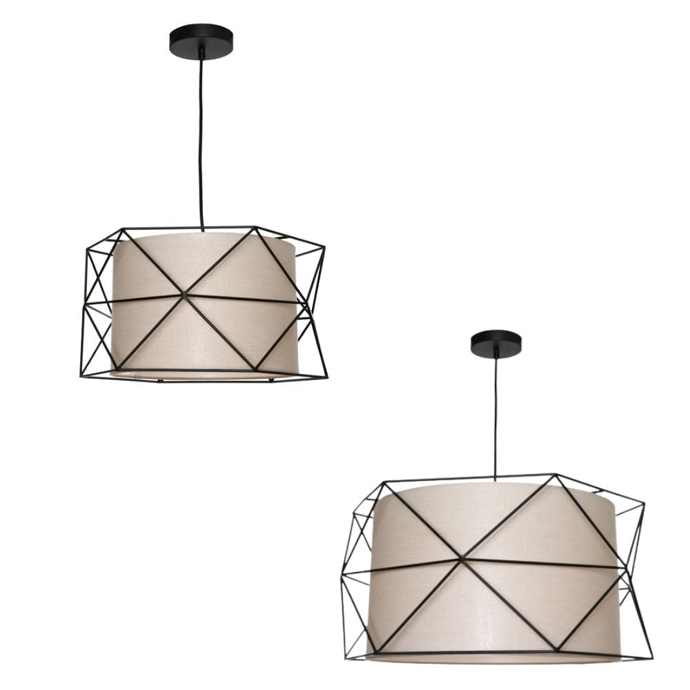 Cougar BARKLEY - 25W 1/3 Light Pendant IP20-Cougar Lighting-Ozlighting.com.au