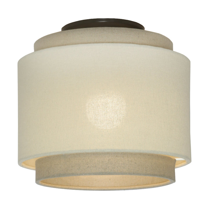 Cougar BERN - DIY Batten Fix Holder Cover Linen Shade Ceiling Light Shade Only-Cougar Lighting-Ozlighting.com.au