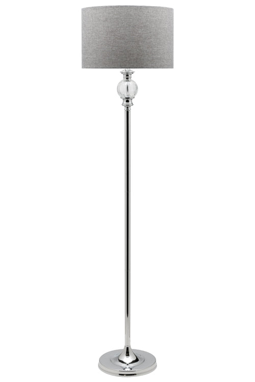 Cougar BEVERLY - Metal & Glass Floor Lamp-Cougar Lighting-Ozlighting.com.au