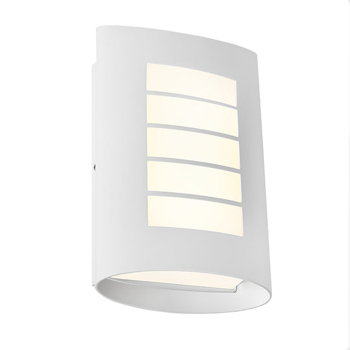 Cougar BICHENO - 8W LED Modern Exterior Flush Wall Light - 3000K-Cougar Lighting-Ozlighting.com.au