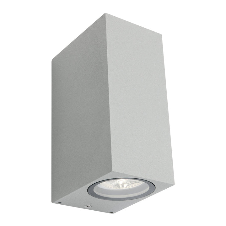 Cougar BRUGGE - 2xGU10 Modern Exterior Up/Down Wall Light IP44-Cougar Lighting-Ozlighting.com.au