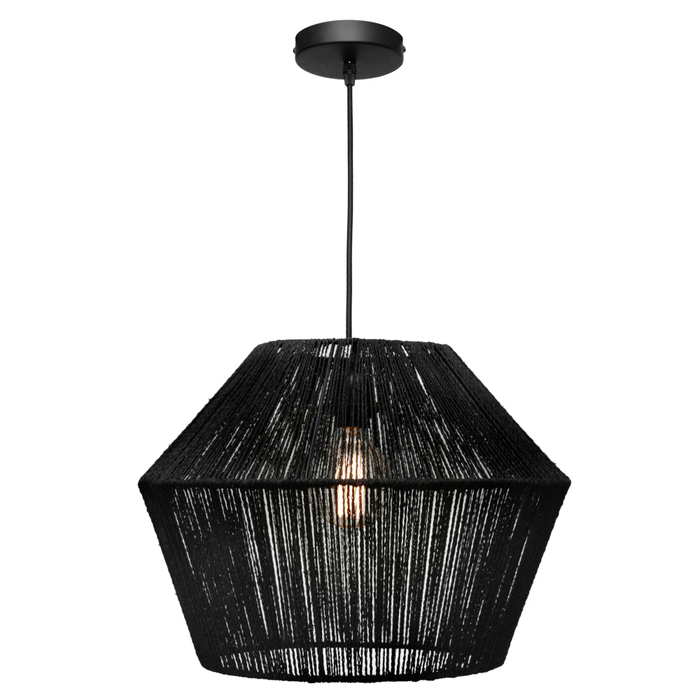 Cougar CASSIE - Natural String Woven Pendant Light-Cougar Lighting-Ozlighting.com.au