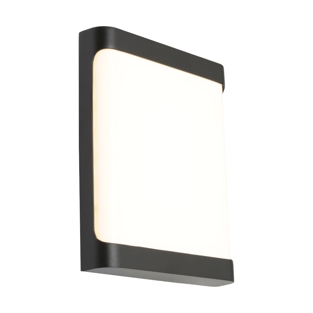 Cougar ODESSA - 10W LED Tri-Colour Modern Exterior Flush Wall Light IP65-Cougar Lighting-Ozlighting.com.au