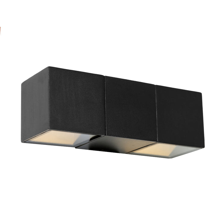 Cougar SOLANO - 2x5W LED Modern Exterior Up/Down Wall Light IP54 - 3000K-Cougar Lighting-Ozlighting.com.au