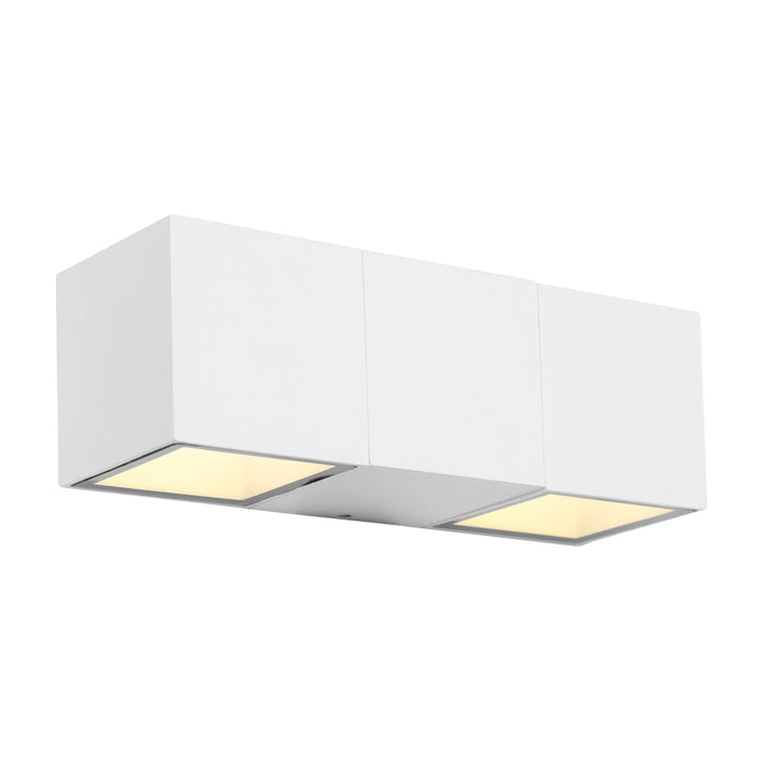 Cougar SOLANO - 2x5W LED Modern Exterior Up/Down Wall Light IP54 - 3000K-Cougar Lighting-Ozlighting.com.au