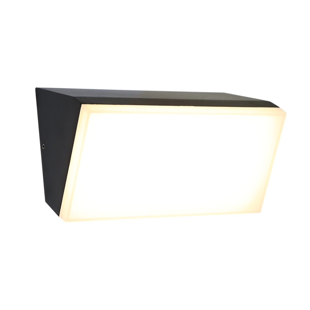 Cougar TULSA - 12W LED Tri-Colour Modern Exterior Wall Light IP65-Cougar Lighting-Ozlighting.com.au