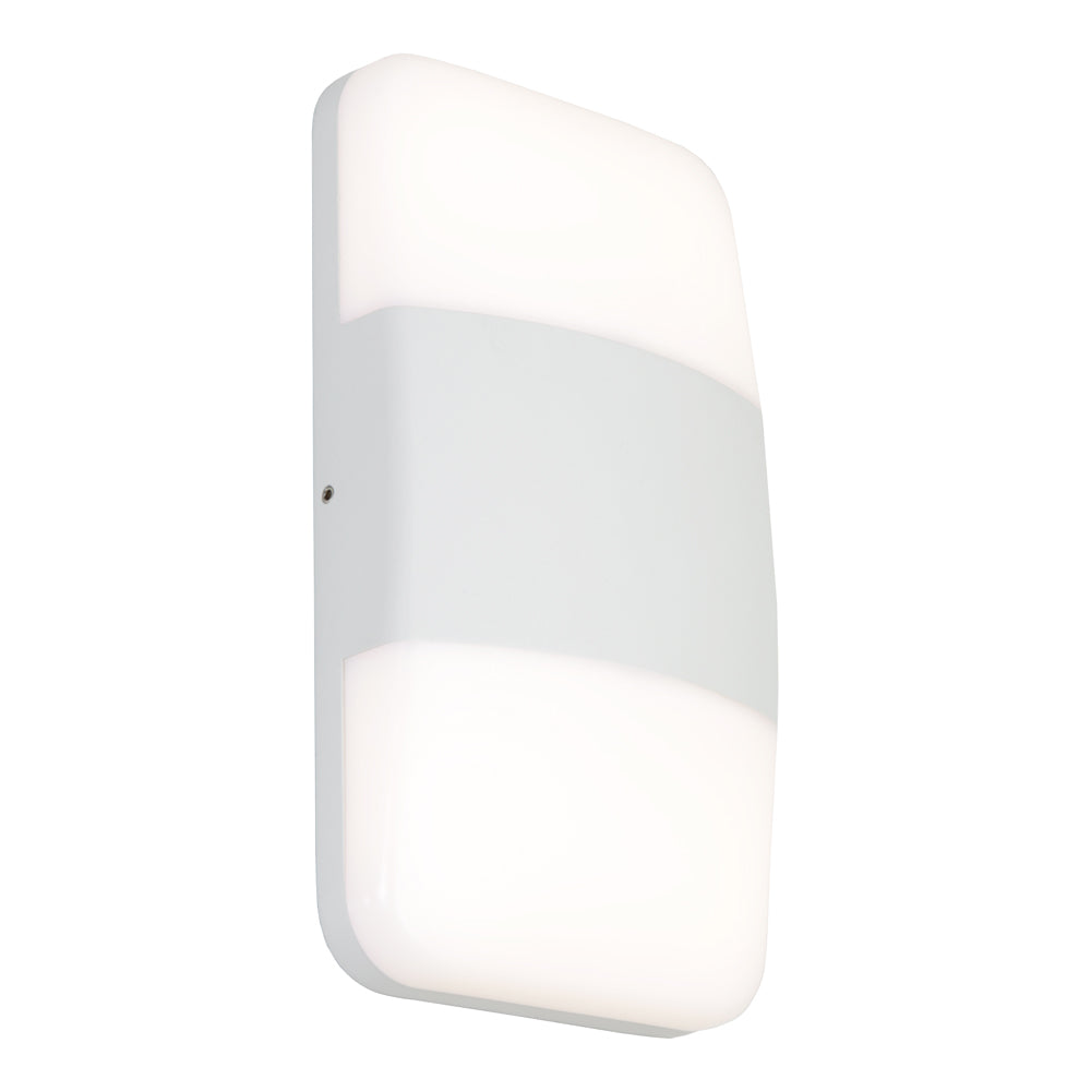 Cougar UMINA - 10W LED Tri-Colour Modern Exterior Flush Wall Light IP65-Cougar Lighting-Ozlighting.com.au