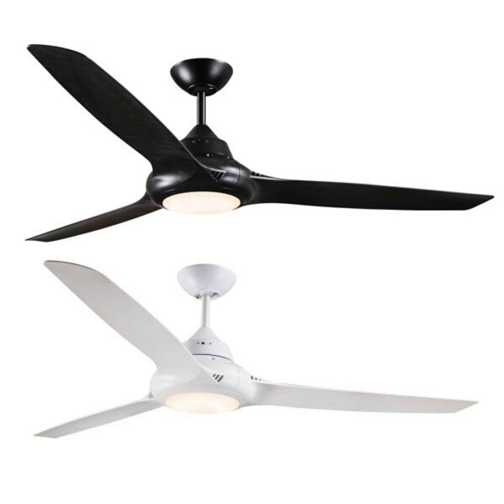 DEKA EVO-II-58-LIGHT - 3 Blade 1475mm 58" AC Ceiling Fan With 18W LED Light-DEKA-Ozlighting.com.au