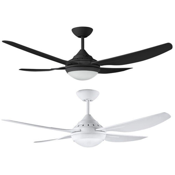 DEKA RUSSELL-48-LIGHT - 4 Blade 1220mm 48" AC Ceiling Fan with 18W LED Light-DEKA-Ozlighting.com.au