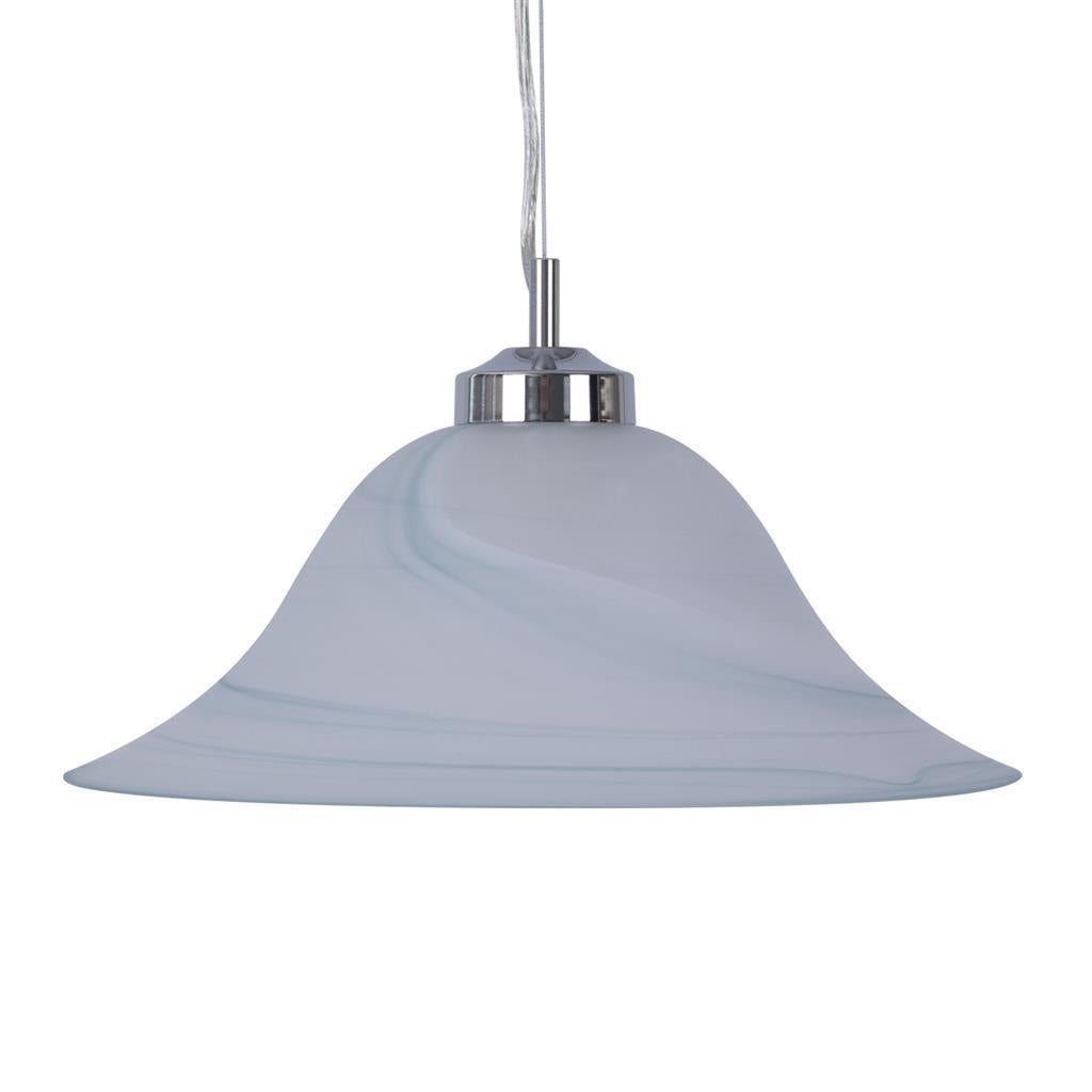 Domus BELA-GLASS - 1 Light Art Deco Series Glass Pendant-Domus Lighting-Ozlighting.com.au