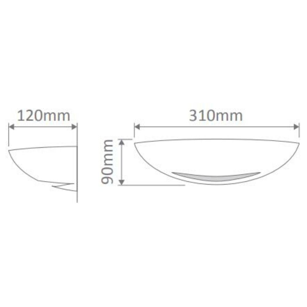 Domus BF-8235 - Ceramic Two Way Interior Wall Light - Raw-Domus Lighting-Ozlighting.com.au