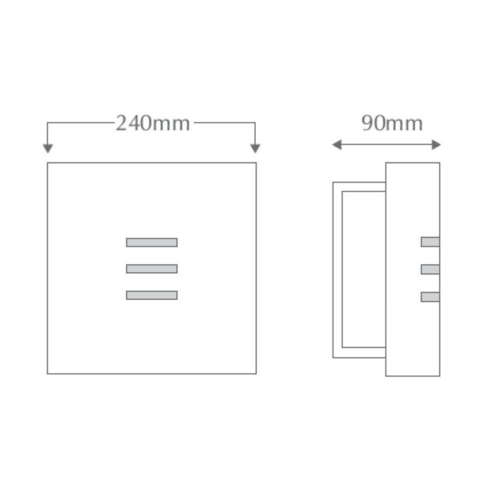 Domus BF-8295 - Ceramic Interior Wall Light - Raw-Domus Lighting-Ozlighting.com.au