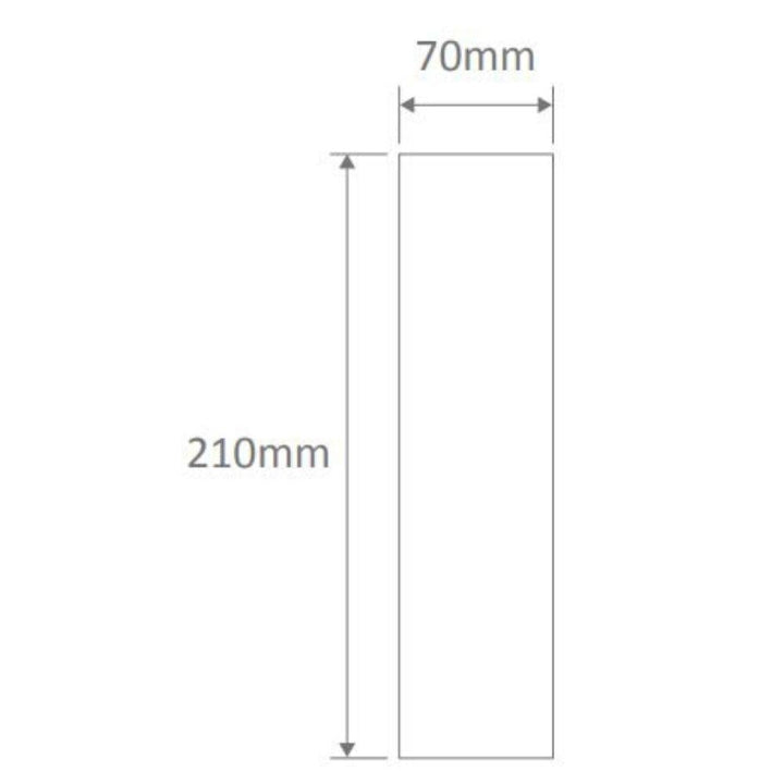 Domus BF-8418 - Ceramic Two Way Interior Wall Light - Raw-Domus Lighting-Ozlighting.com.au