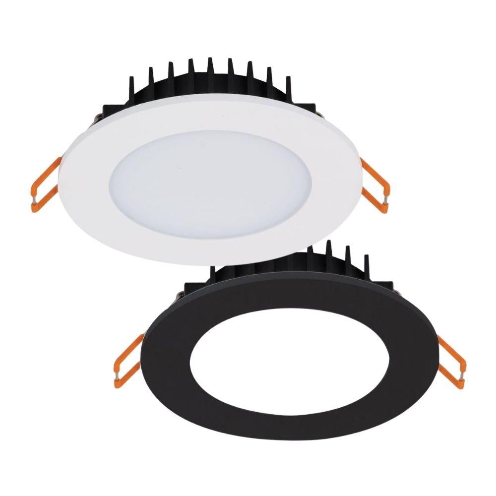 Domus BLISS-10 - 10W LED Tri-Colour Dimmable Flat Face Downlight IP54-Domus Lighting-Ozlighting.com.au