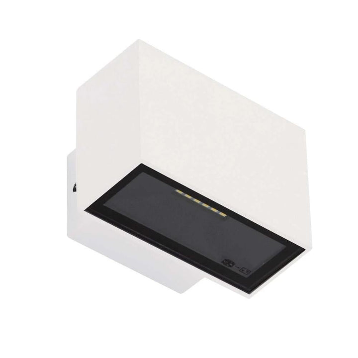 Domus BLOCK - 6W/12W LED Modern Exterior Up/Down Wall Light IP65-Domus Lighting-Ozlighting.com.au