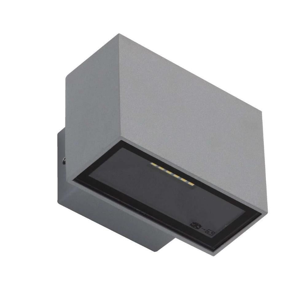 Domus BLOCK - 6W/12W LED Modern Exterior Up/Down Wall Light IP65-Domus Lighting-Ozlighting.com.au