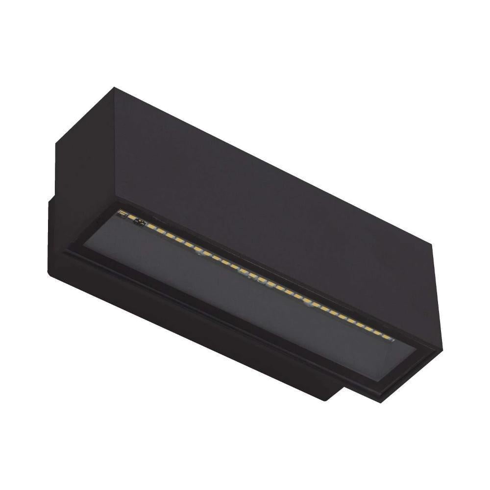 Domus BLOCK - 6W/12W LED Modern Exterior Up/Down Wall Light IP65-Domus Lighting-Ozlighting.com.au