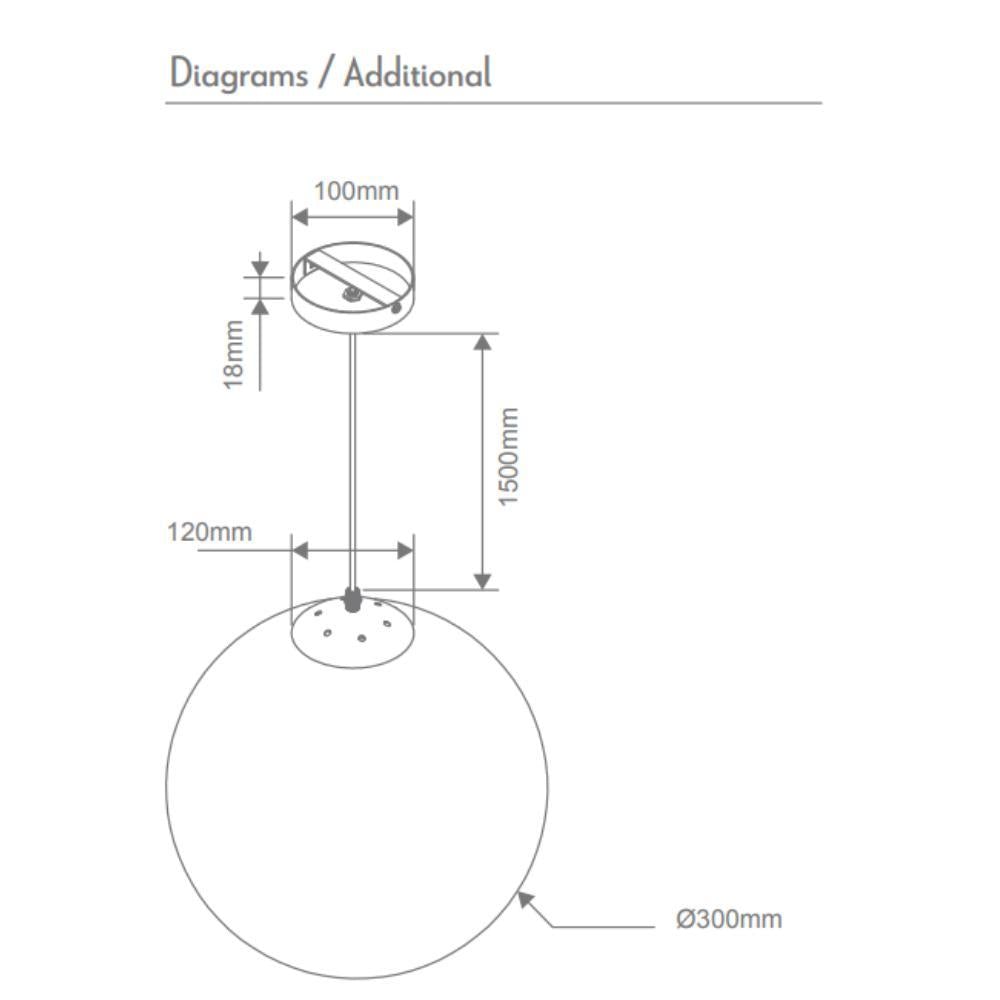 Domus BUBBLE - 200/250/300 Opal or Clear Glass Pendant-Domus Lighting-Ozlighting.com.au