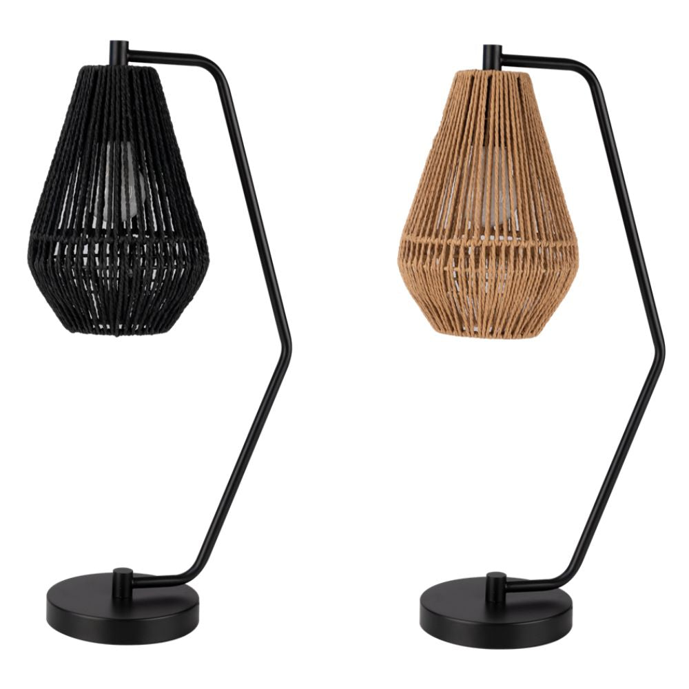 Domus CARTER-DL - Paper Rope Desk Lamp-Domus Lighting-Ozlighting.com.au