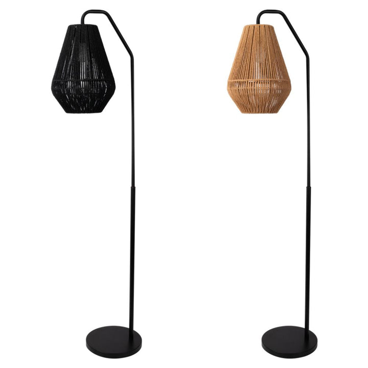 Domus CARTER-FL - Paper Rope Floor Lamp-Domus Lighting-Ozlighting.com.au