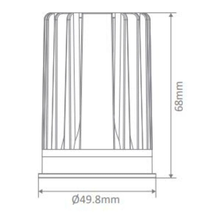 Domus CELL-13 - 13W LED Single Colour Dimmable Downlight Module - 5000K-Domus Lighting-Ozlighting.com.au