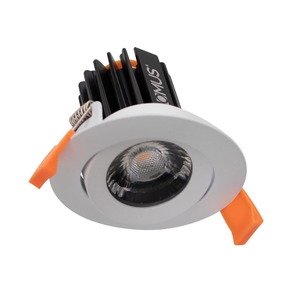 Domus CELL-13-5CCT-T75 - 13W LED 5-CCT Switchable Dimmable T75 Mini Tiltable Downlight-Domus Lighting-Ozlighting.com.au