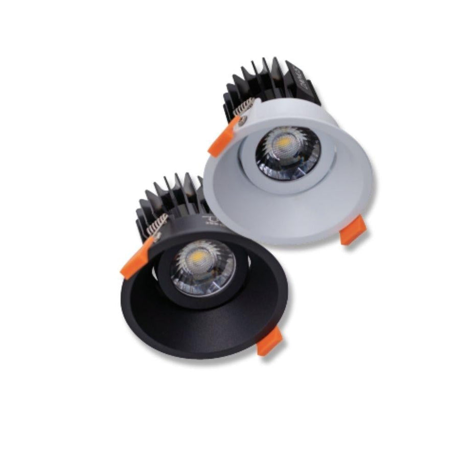 Domus CELL-17-DT90 - 17W LED Dimmable DT90 Tiltable Deepset Downlight - 5000K-Domus Lighting-Ozlighting.com.au