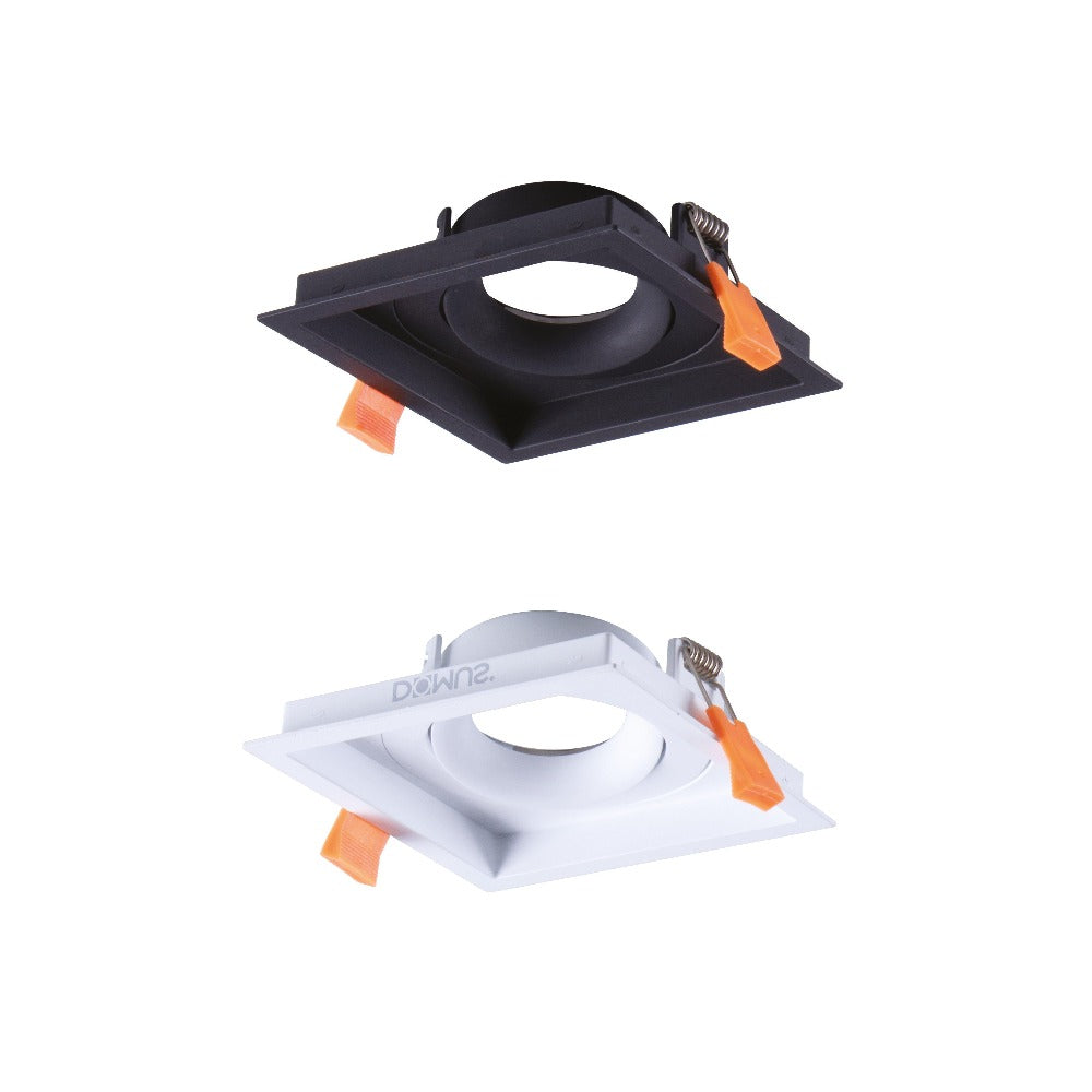 Domus CELL-S1 - Single Slotter S1 Downlight Frame To Suit CELL Downlight Module Series-Domus Lighting-Ozlighting.com.au