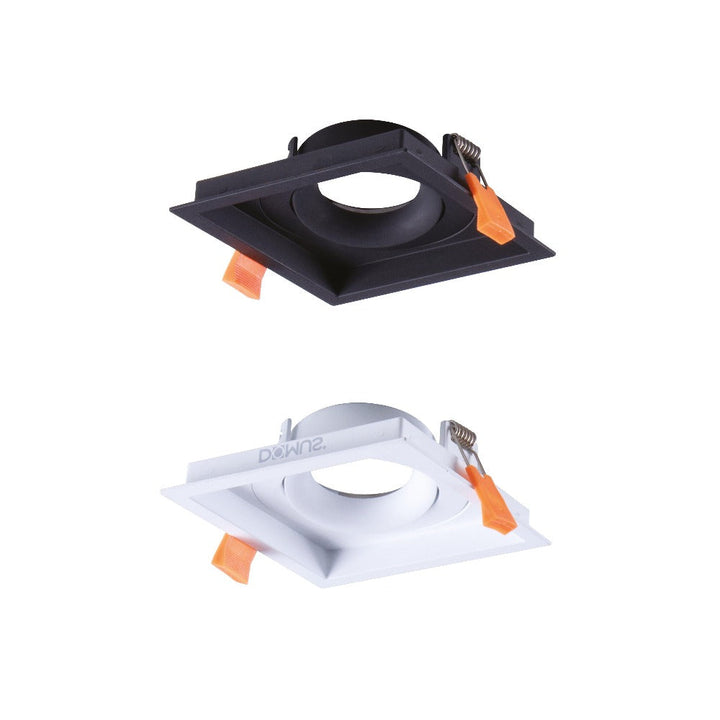 Domus CELL-S1 - Single Slotter S1 Downlight Frame To Suit CELL Downlight Module Series-Domus Lighting-Ozlighting.com.au