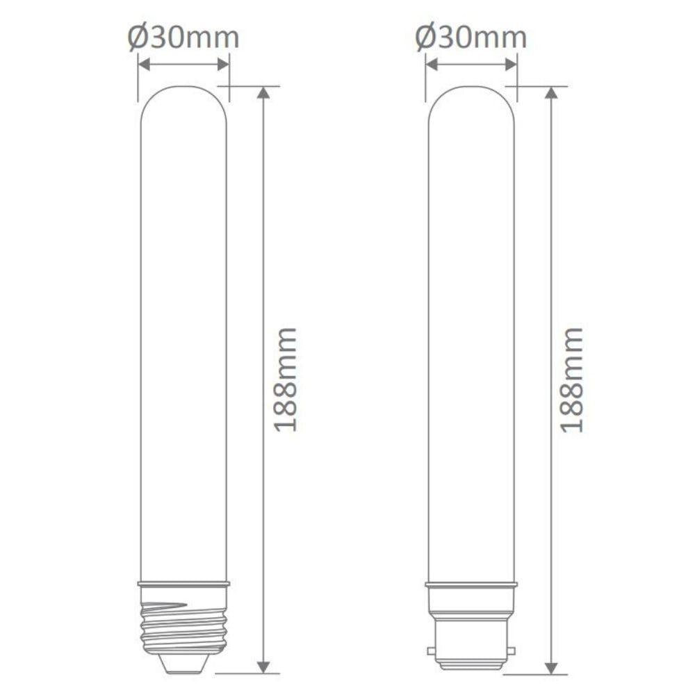 Domus CF-BANANA - 20W Incandescent Tungsten Carbon Filament Banana Shape Globe - B22-Domus Lighting-Ozlighting.com.au