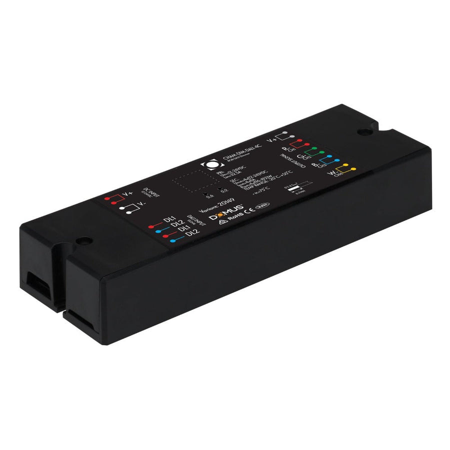 Domus CHAM-DIM-DALI-4C - Master Universal 1-4 Channel RGB/RGBW Colour LED DALI Interface-Domus Lighting-Ozlighting.com.au