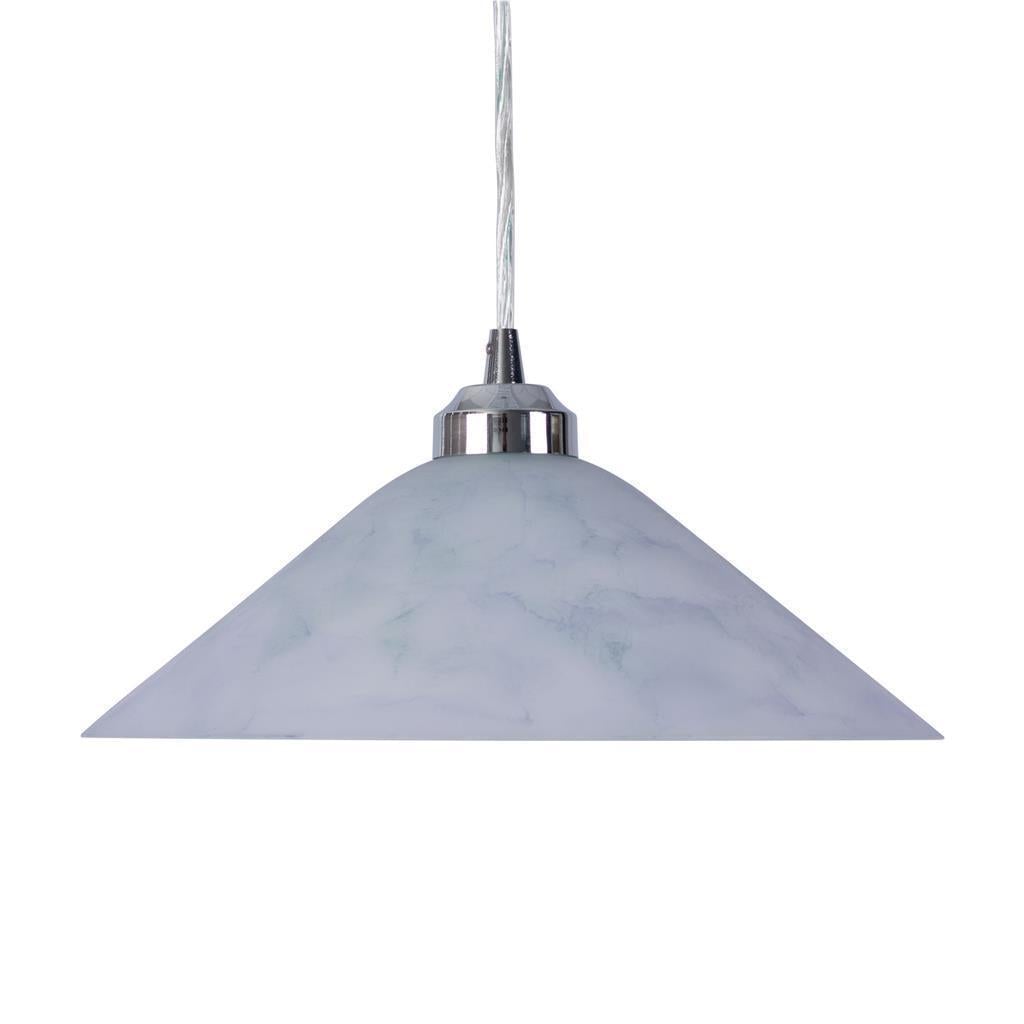 Domus CONE-GLASS - 1 Light Art Deco Series Glass Pendant-Domus Lighting-Ozlighting.com.au