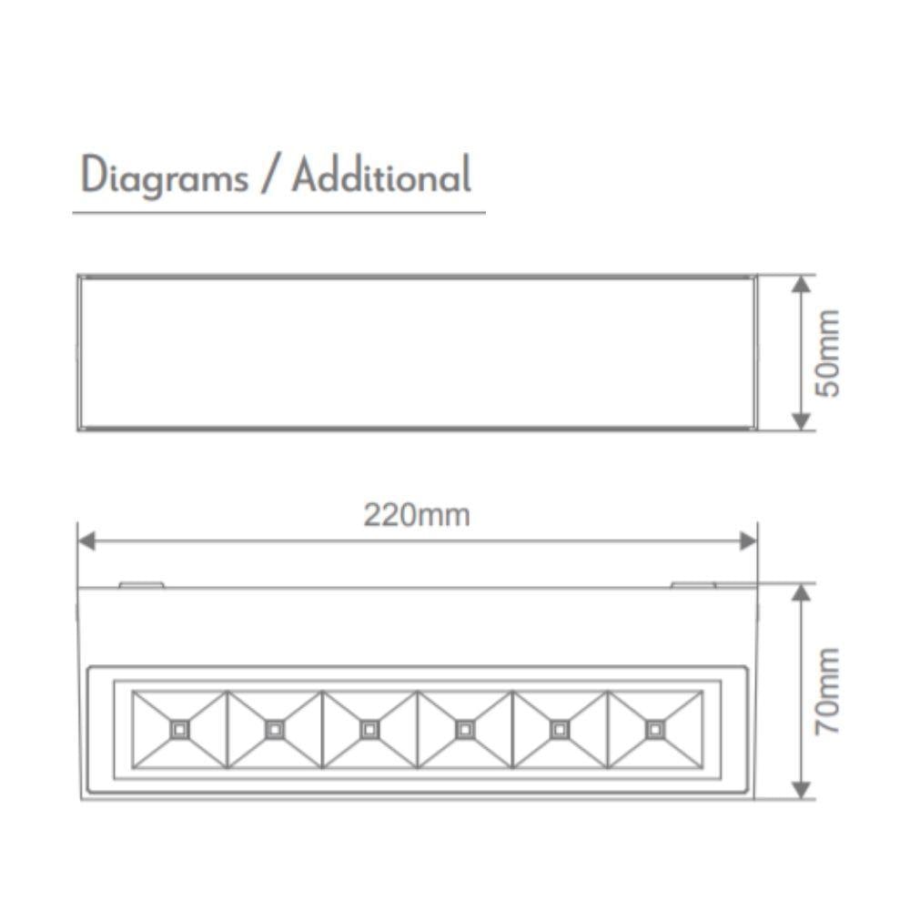 Domus DASH - 8W/13W LED Modern Exterior Down Only And Up/Down Wall Light IP65-Domus Lighting-Ozlighting.com.au