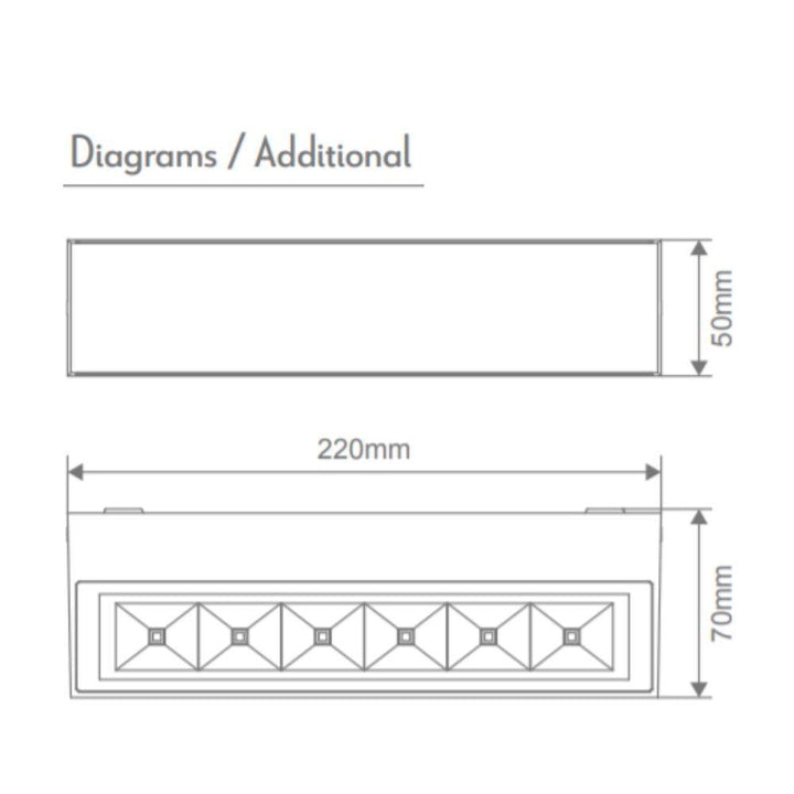 Domus DASH - 8W/13W LED Modern Exterior Down Only And Up/Down Wall Light IP65-Domus Lighting-Ozlighting.com.au