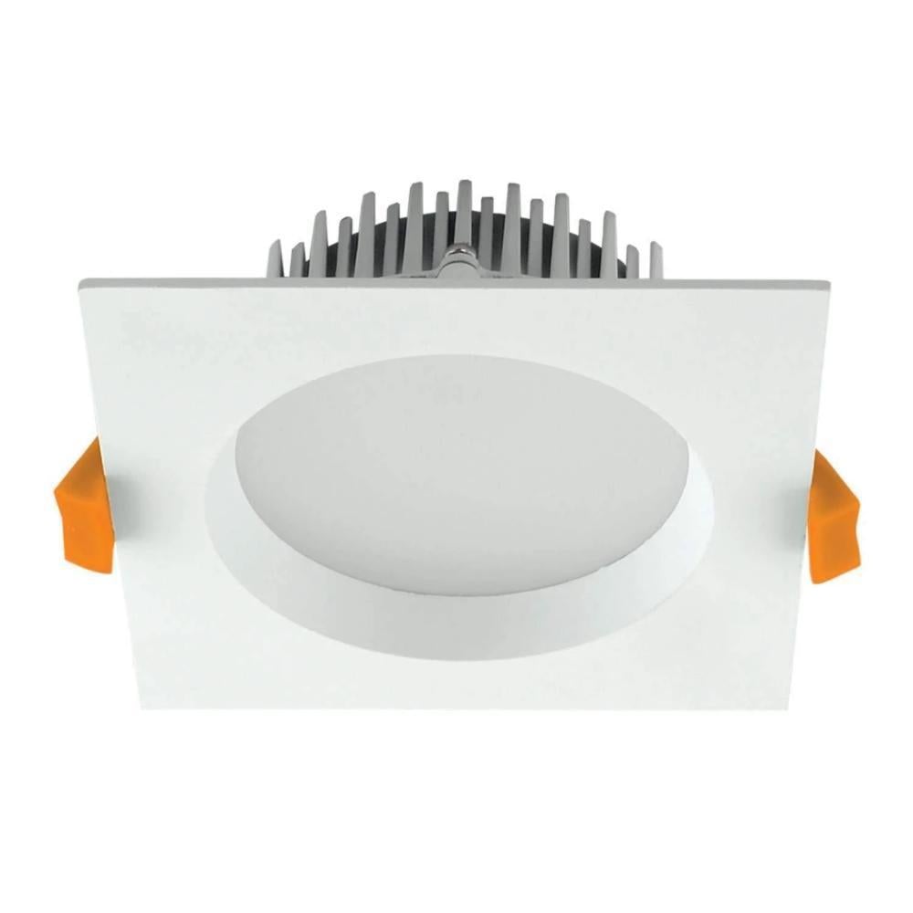 Domus DECO-13 - 13W LED Tri-Colour Dimmable Square Deep Face Downlight IP44-Domus Lighting-Ozlighting.com.au