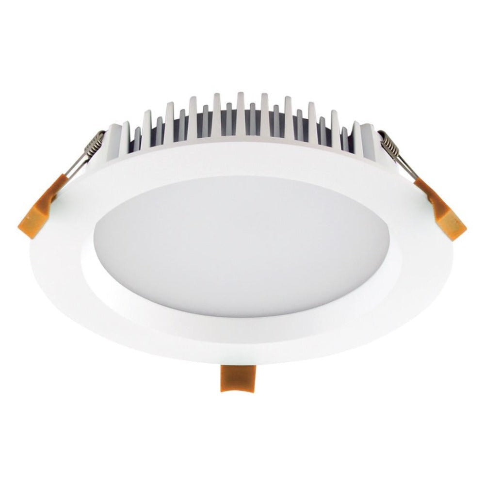 Domus DECO-20-DALI - DALI Dimmable 20W LED Tri-Colour Round Deep Face Downlight IP44-Domus Lighting-Ozlighting.com.au