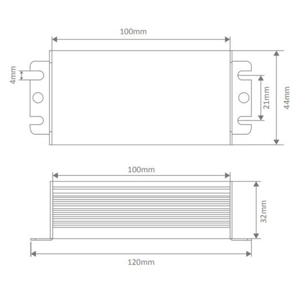 Domus DRIVER-WP350 - 350mA Constant Current LED Weatherproof IP67 Driver-Domus Lighting-Ozlighting.com.au