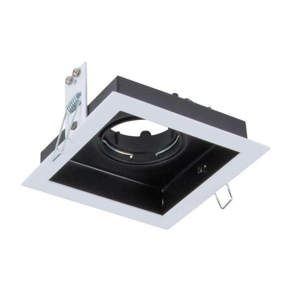 Domus DSL-101/1S - Single Slotter Downlight Frame-Domus Lighting-Ozlighting.com.au