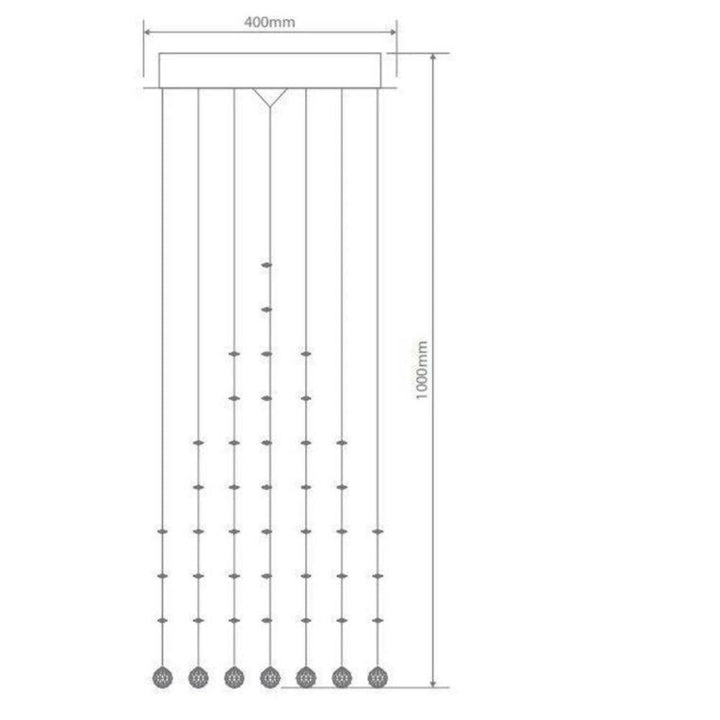 Domus EVEREST LED Crystal Pendant-Domus Lighting-Ozlighting.com.au