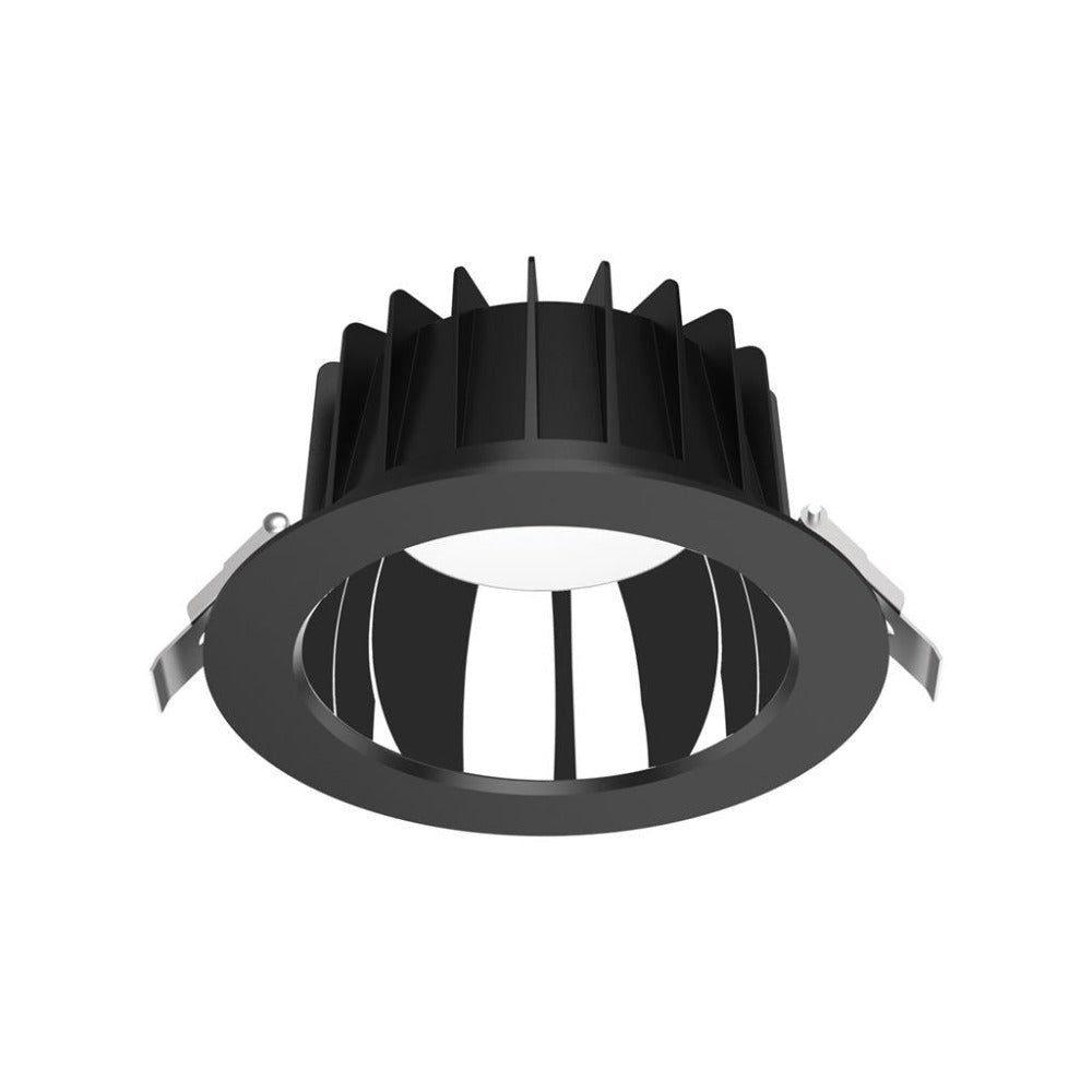 Domus EXPO-DALI - 10W/25W/35W LED Tri-Colour DALI Dimmable Low Glare Polished Reflector Deepset Downlight IP44-Domus Lighting-Ozlighting.com.au