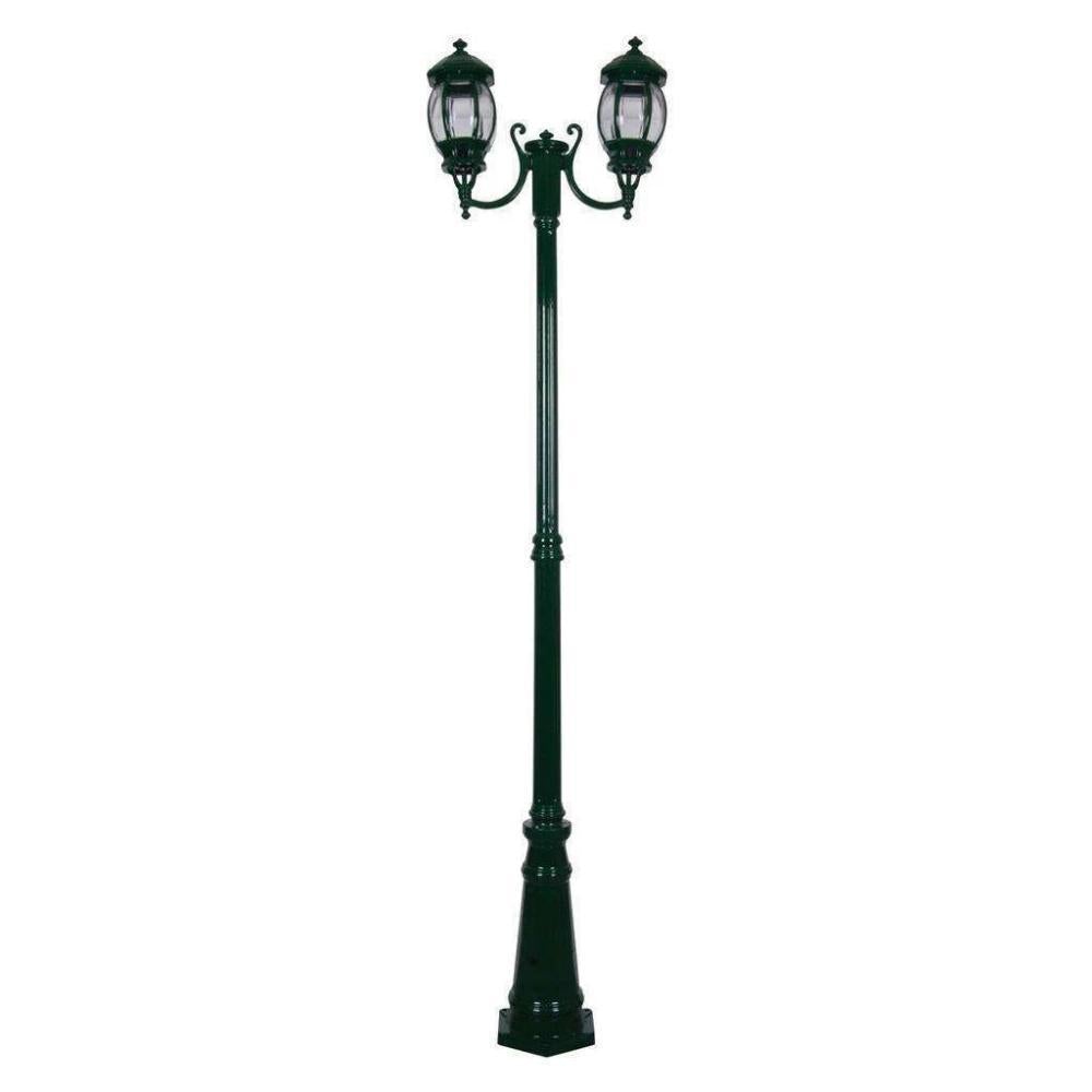 Domus GT-1044 Vienna - Twin Head Curved Arms Tall Post-Domus Lighting-Ozlighting.com.au