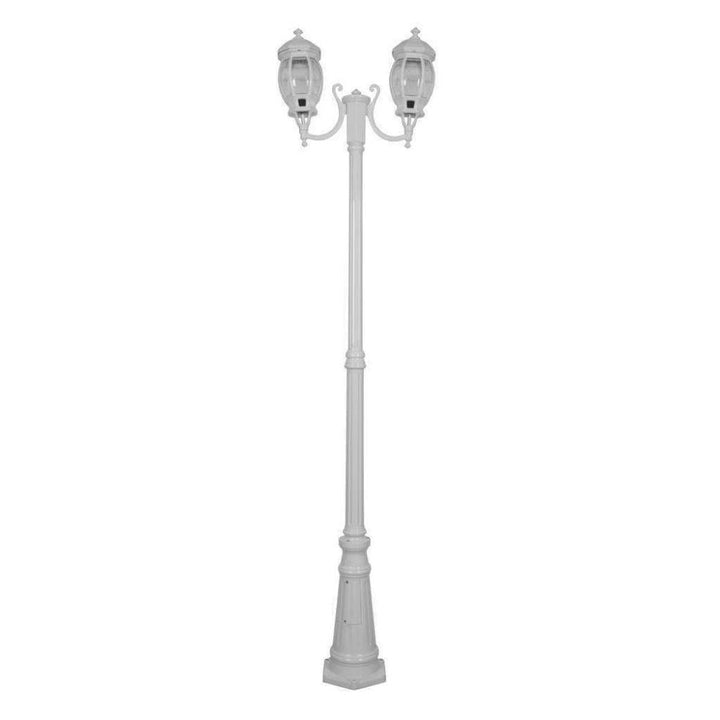 Domus GT-1044 Vienna - Twin Head Curved Arms Tall Post-Domus Lighting-Ozlighting.com.au